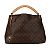 Borsa Tote Artsy MM Monogram Louis Vuitton Marrone - vista 2