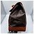 Luggage Céline Celine Große Macadam Canvas Leder Reisetasche Boston Braun - Ansicht 4