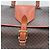 Luggage Céline Celine Große Macadam Canvas Leder Reisetasche Boston Braun - Ansicht 7
