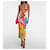 Vestido midi Etro de algodón rojo Roja - vista 2