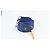 Tracolla Hermès blu in pelle con finiture dorate