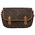LOUIS VUITTON Monogram Gibeciere MM Borsa a Spalla M42247 LV Auth ar12433 Monogramma - vista 13