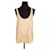 Chloé Top de seda Beige