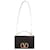 Sac bandoulière Valentino Garavani Vlogo cuir noir  - vue 3
