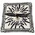 Sciarpa in seta multicolore Philipp Plein 96x96cm
