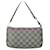 Pochette acessórios Louis Vuitton Marrom Lona  ref.1610708