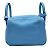Hermès Borsa Hermes Lindy Swift Blue Azotic B Stamp 2023 Blu chiaro - vista 3