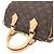 Sac à main Louis Vuitton Monogram Speedy Bandoulière 25 Marron Monogramme - vue 5