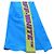 Leggings Off White Athleisure azules con raya logo lime - vista 7