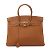 Hermès Borsa Hermes Birkin 35 in pelle Togo marrone