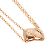 Collana Chanel Coco Crush in oro rosa - vista 3