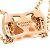 Collana Chanel Coco Crush in oro rosa - vista 4