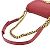 Borsa a spalla Chanel Boy con catena Chanel Rosso - vista 5