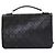 Borsa a spalla Chanel Matelassé con doppio fermo a scatto Nero - vista 2