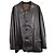 Fendi Vintage Single-Breasted Jacket in Brown Leather