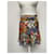Falda acampanada de viscosa Dsquared2 Multicolor  - vista 7
