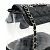 Borsa a Spalla Chanel Matelassé Coco Mark Chain Nero - vista 7