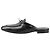 Kelly Hermès Mule nere Oz - taglia EU 36 Nero