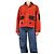 Johnnie Boden Rust suede patchwork studded jacket - size XS