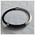 Bracciale Emporio Armani in acciaio e gomma nero - vista 2