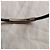 Bracciale Emporio Armani in gomma e acciaio nero - vista 4