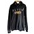 Philipp Plein Hoodie Schwarz Tigeraugen Baumwolle L