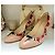 Zapatos de tacón Gucci de piel beige - vista 3