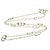 Chaîne d'ancre Hermès Collana con Pendente Chaine d'Ancre in Argento 925 Hermes