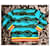 Top de algodón Hermès Talla S Negro Azul Naranja Verde oscuro - vista 7