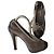 Chanel Lederpumps 35/22cm Schwarz Anthrazitgrau