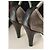 Chanel Lederpumps 35/22cm Schwarz Anthrazitgrau - Ansicht 16