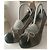 Chanel Lederpumps 35/22cm Schwarz Anthrazitgrau - Ansicht 17