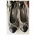 Chanel Lederpumps 35/22cm Schwarz Anthrazitgrau - Ansicht 3