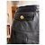 Chanel Vintage Lammleder Midikleid, FR 36 Schwarz - Ansicht 5