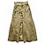 Gonna oversize vintage Chanel degli anni '80, FR 36 Beige Cachi