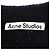 V-Ausschnitt Strickjacke mit Knöpfen aus schwarzer Wolle von Acne Studios - Ansicht 4