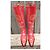 Autre Marque Botas la Bottinière de terciopelo rojo Roja - vista 3