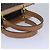 Céline Borsa a mano in tela Macadam CELINE in pelle PVC marrone oro Auth 87901 D'oro - vista 7