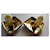 Orecchini clip Givenchy dorati D'oro  - vista 5