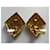 Orecchini clip Givenchy dorati D'oro  - vista 8