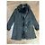 abrigo de cuero y piel jil sander Negro - vista 6