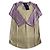Top in lino Isabel Marant Beige e Lavanda