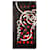 Chanel Sciarpe Nero Rosso Seta