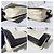 Chanel Medium Clasp Boy Bag Creme/Schwarz Roh - Ansicht 18