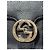 Borsa a spalla in pelle di vitello nera Interlocking G di GUCCI Blu - vista 7