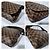 Borsa a tracolla Louis Vuitton Damier Ebene District PM marrone - vista 12