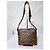 Borsa a tracolla Louis Vuitton Damier Ebene District PM marrone - vista 5