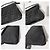 Fendi Zucchino Mama Double Flap Baguette Nero - vista 10
