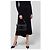 Fendi Zucchino Mama Double Flap Baguette Nero - vista 3