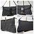Fendi Zucchino Mama Double Flap Baguette Nero - vista 9